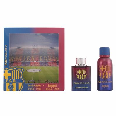 FC Barcelona Eau De Toilette Spray 100ml Set 2 Artikel