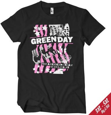 Green Day T-Shirt American Dream T-Shirt WMX-1-GDAY007-H92-2