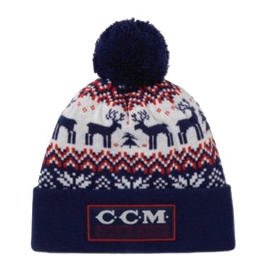 Bommelmütze CCM Holiday ELCH Navy