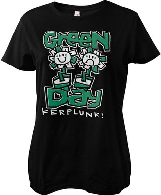 Green Day T-Shirt Kerplunk Girly Tee WMX-5-GDAY012-H71-11