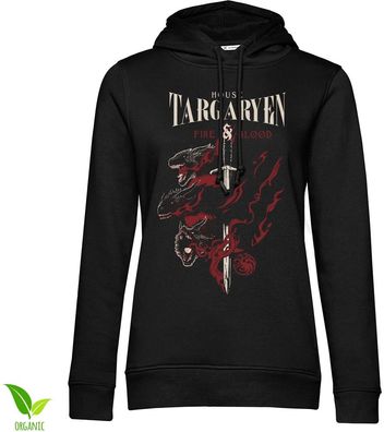 Game of Thrones Hoodie House Targaryen Girls Hoodie WB-57-GOT004-H38-4