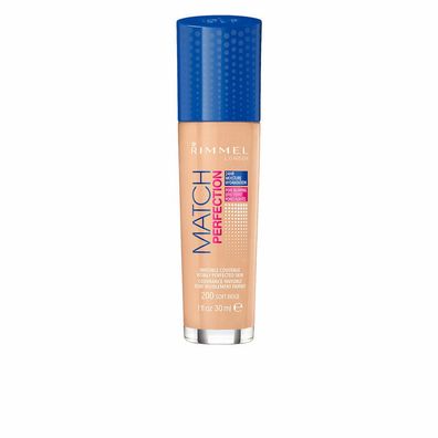 Rimmel Match Perfection Foundation Spf20 200 Soft Beige