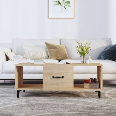 Couchtisch Sonoma-Eiche 102x50x40 cm Holzwerkstoff