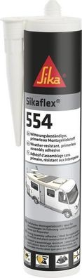 91,17EUR/1l Montageklebstoff Sikaflex-554 Schwarz - 300 ml Kartusche