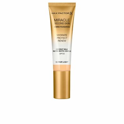 Max Factor Miracle Second Skin Spf20 2 Fair Light 30ml