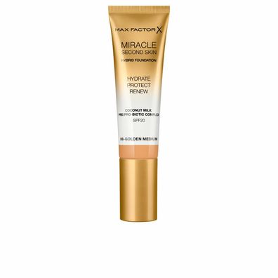 Max Factor Miracle Second Skin Spf20 6 Golden Medium 30ml