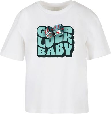 Miss Tee Damen T-Shirt Good Luck Baby Tee MST086