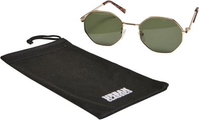 Urban Classics Sonnenbrille Sunglasses Toronto Bottlegreen/Gold