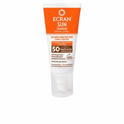 Ecran Sun Lemonoil Face And Neck Fluid Spf50 50ml