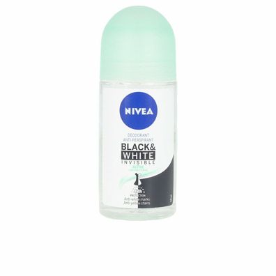 Nivea Black & White Invisible Active Deodorant Roll On 50ml