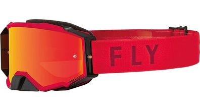 Fly Racing Schutzbrille MX-Goggle Zone Pro (Smoke Lens) 70100