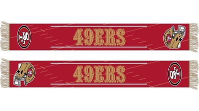 San Francisco 49ers HD Knitted Jaquard Scarf