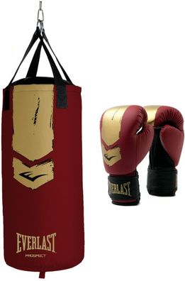 Everlast Boxsack + Boxhandschuhe Prospect 2 Heavy Bag Kit P00003139