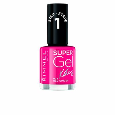 Rimmel London Supergel Kate Nail Lacquer 024 Red Ginger