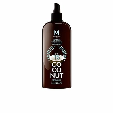 Coconut suntan oil dark tanning SPF15 200ml