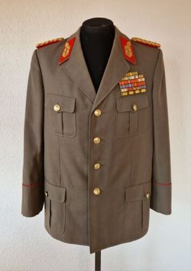 DDR NVA MfS Uniformjacke Generalleutnant Landstreitkräfte Maßanfertigung 80er J