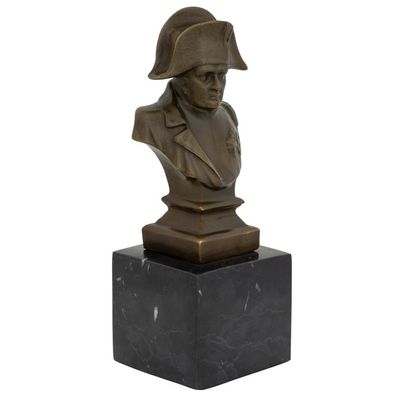 Bronzeskulptur Kaiser Napoleon nach Canova Büste 20cm Antik-Stil Replik Kopie