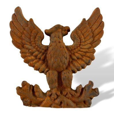 Adler Preussen Relief Wappen Wand Tür Deko Eisen Wandbild Schild Antik-Stil