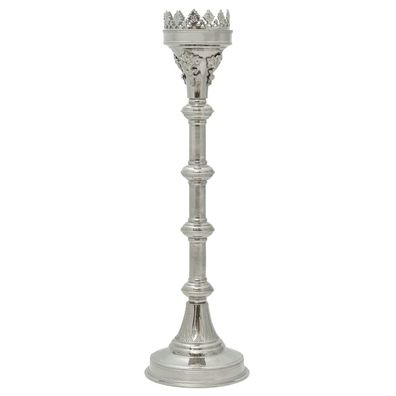 Kerzenleuchter 63cm Altarleuchter Kerzenständer Kirche Altar Antik-Stil silber