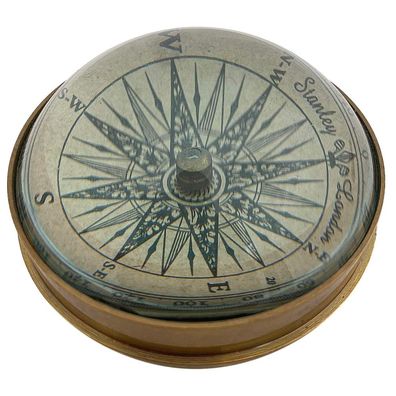 Kompass Wasser Maritim Navigation Schiff Paperweight Messing Antik-Stil Replik