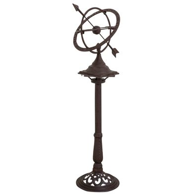 Sonnenuhr Eisen Sonne Garten Dekoration Nostalgie 112cm Antik-Stil