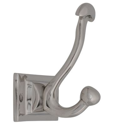 Garderobe Wandhaken Kleiderhaken Garderobenhaken Aluminium 13cm Art-Deco-Stil