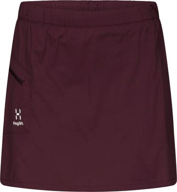 Haglöfs Damen Rock Damen Rock Lite Skort Dark Red 165011