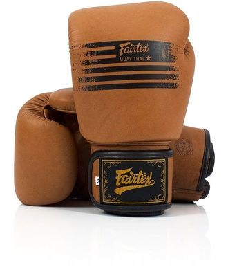 Fairtex (Kick-)Boxhandschuhe Brown Legacy BGV21