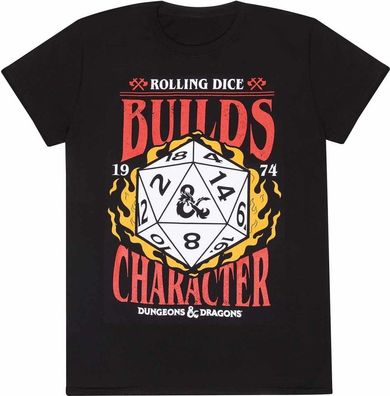 Dungeons And Dragons - Builds Character T-Shirt