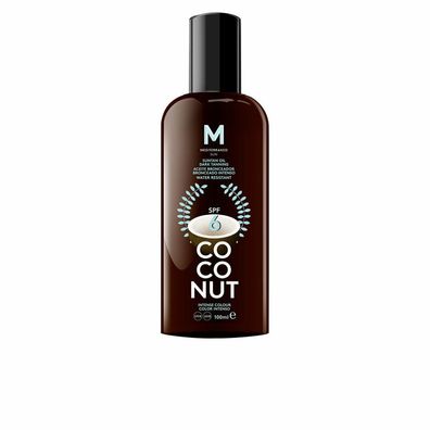 Coconut suntan oil dark tanning SPF6 100ml