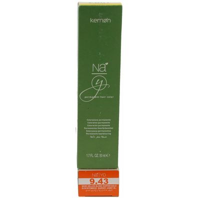 Kemon - Dye-Kupfer Nayo Golden 9.43 Sehr helles Blond 50ml