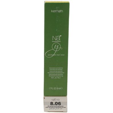 Kemon - Dye-Mahagoni Nayo 8.06 Blonde Natural-50ml