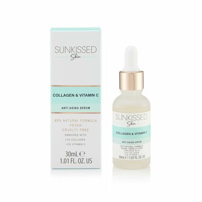 Sunkissed Skin Anti-Aging Collagen + Vitamin C Serum 30ml