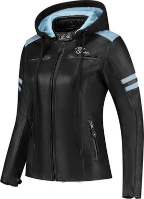 Rusty Stitches Motorrad Jacke Joyce Hooded V2 68362