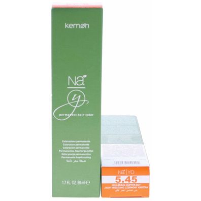 Kemon Nayo 5.45 Light Red Copper Brown 50ml