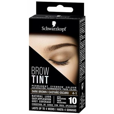 Schwarzkopf Brow Tint Dark Brown 4-1