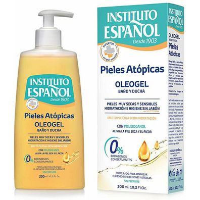 Instituto Español Atopic Skin Bath And Shower Oleogel 300ml