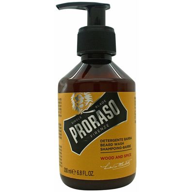 Proraso Bartshampoo Wood and Spice (200ml)