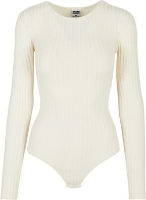 Urban Classics Damen Ladies Rib Knit Longsleeve Body