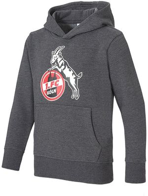 1. FC Köln Kinder Hoodie Basic Anthrazit 2030389