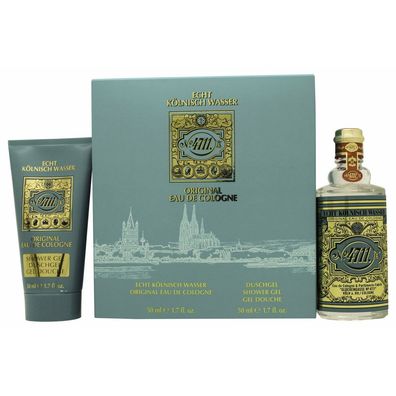 4711 Mäurer & Wirtz Gift Set 50ml EDC + 50ml Shower Gel