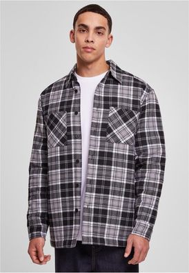 Urban Classics Padded Checked Shirt Jacket