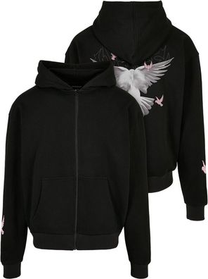 MT Upscale Doves Oversize Zip Hoodie