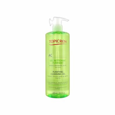 Topicrem ac gel nettoyant 400ml