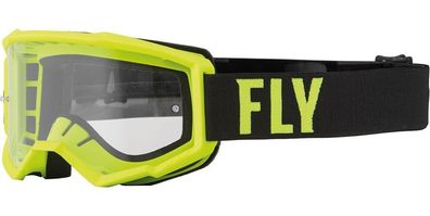 Fly Racing Schutzbrille MX-Goggle Focus Youth (Clear Lens) 70104