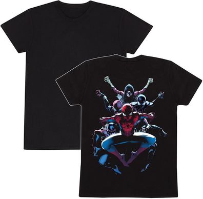 Marvel Comics Spiderman - Spiderverse Back T-Shirt