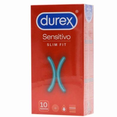 Durex sensitivo slim fit 10uni