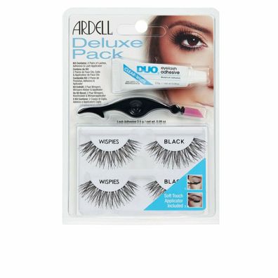 Ardell Deluxe Pack Wispies Black Set 3 Artikel