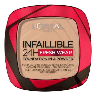 L'ORÉAL Foundation Puder 24H Fresh Wear 130 True Beige 9 g