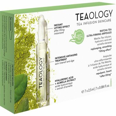 Teaology Teaology Matcha Tea Ultra Firming Ampoules 7 x 2,5 ml